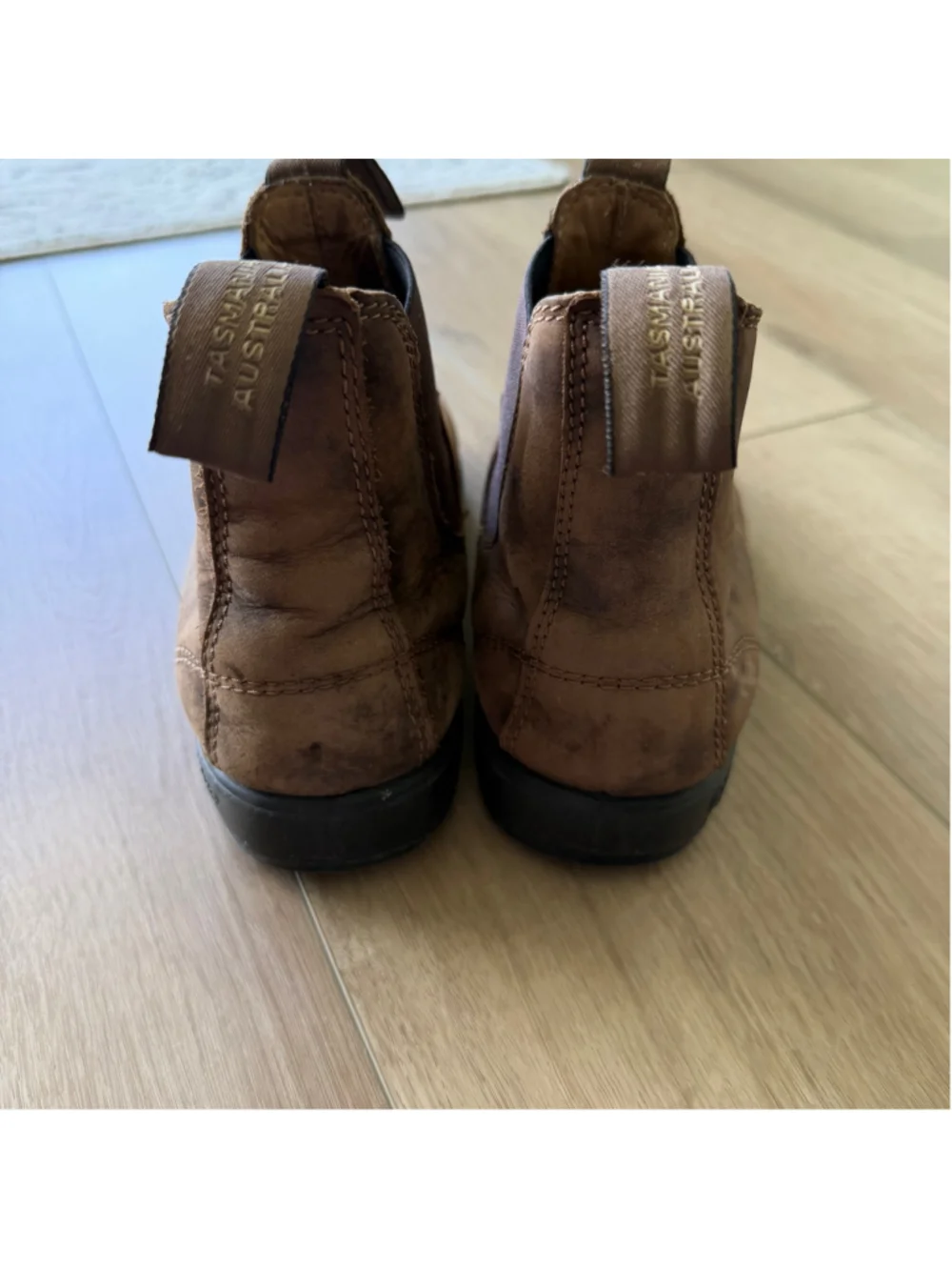 Blundstone Chelsea 585 Rustic Brown Boot sz 7.5